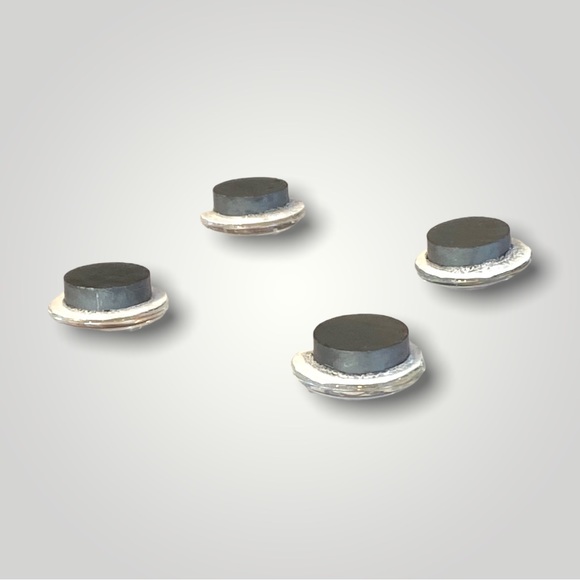 Set of 3 Unicorns Cabachon Magnets 1” Gift 🎁 𝑯𝒂𝒏𝒅𝒎𝒂𝒅𝒆 - Picture 12 of 15